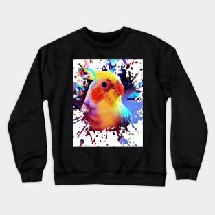 Mrs Binky-Boo Cockatiel Crewneck Sweatshirt